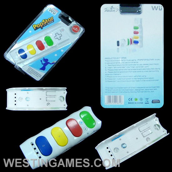 Wii pop star guitar