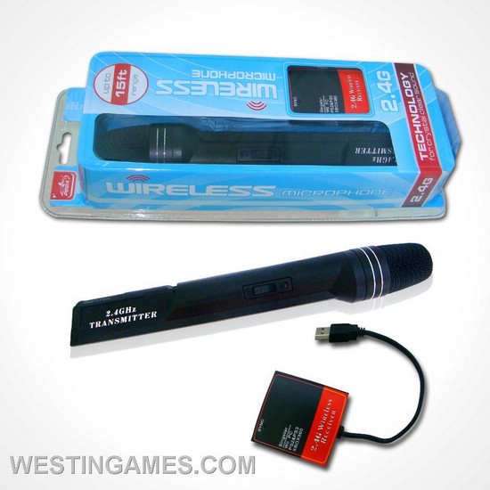 Wii 5 in 1 2.4G Wireless Microphone