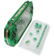 PSP1000 Full Housing Shell Case Green