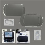 PSP GO crystal case with stand