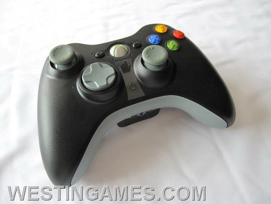 XBOX360 black wireless controller (new & original)