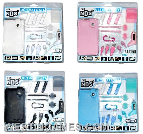 18 in 1 Ultimate Kit for Nintendo DSi/NDSi (4 Colors)