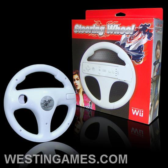 Wii steering whell with motion plus