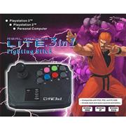 PS3/PS2/PC 3in1 Fighting Stick Real Arcade Lite