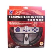Sensor steering wheel for USB