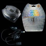 PS3 remote control with microphone