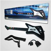 Wireless Guitar 10 Frets Button Guitar Hero IV for Sony PS2/PS3