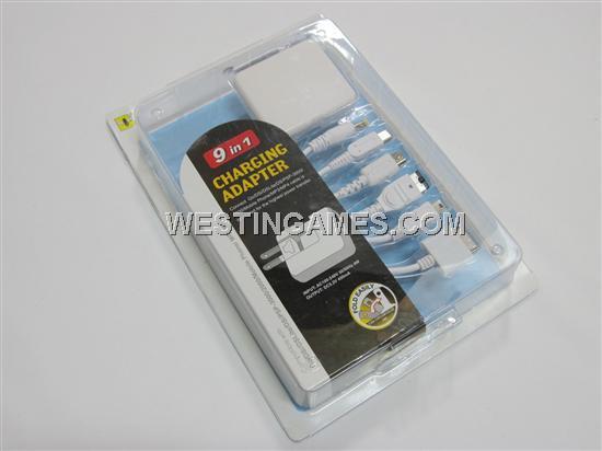9in1 Charging Adapter for PSP/SLIM PSP/PSP GO/DS/DSL/DSI/Mobile Phone/MP3/MP4