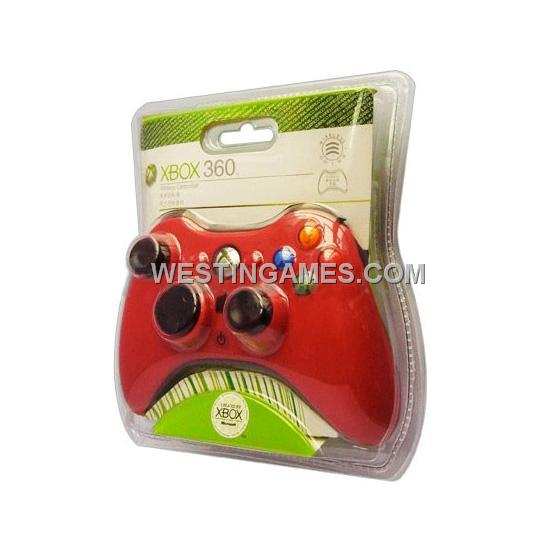 XBOX360 Wireless Controller Jaypad Red (Refurnished)