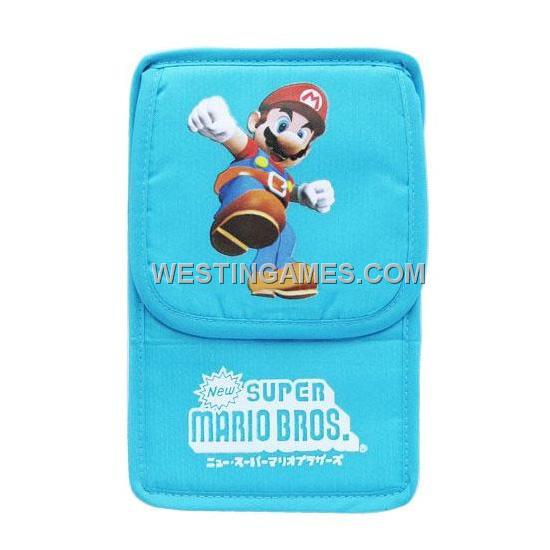 NDSi Super Mario Bros soft pouch bag