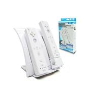 Wii wireless charging power stand dual