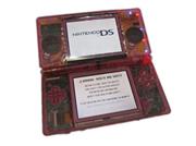 NDSL/DS Lite Full Housing Shell with LED Circuit Board Transparent Pink 02
