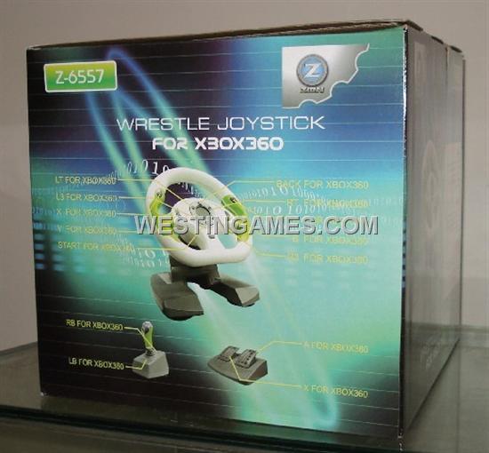 Mega Race 10 Games Steering Wheel for XBOX360