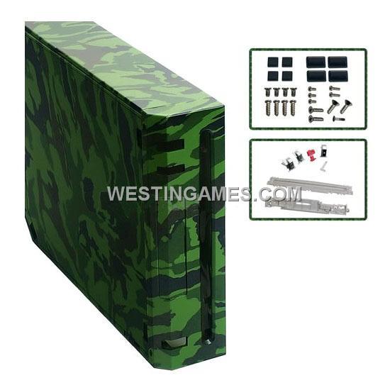 Wii Replacement Customize Console Housing Shell Case Camouflage