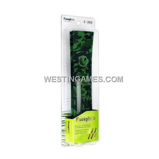 Xbox360 Front Faceplate Replacement Camouflage