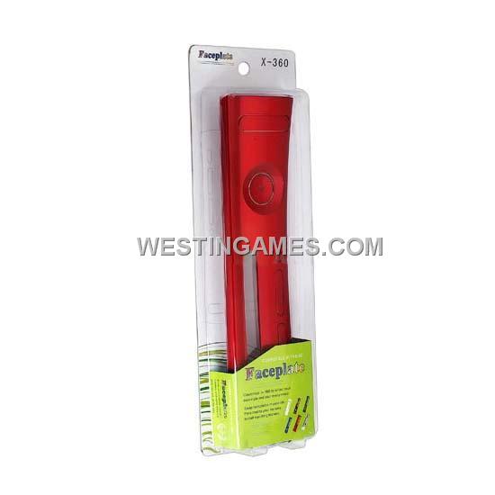 Front Faceplate Replacement for Xbox360 - Matt Red