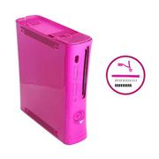 Full Console Housing Shell Case With HDMI Port Pink for Xbox360