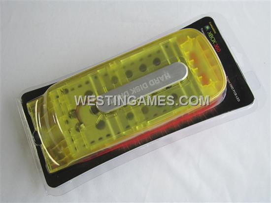 Xbox360 Hard Disk Drive Yellow with Bright SMD PCB-LED