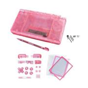 DSL/DS Lite Full Housing Shell Case Transparent Pink