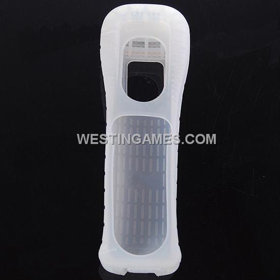 Protective Silicone Sleeve for Wii Remote Controller White