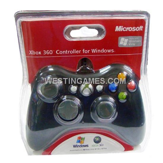 XBOX360 Wired Controller Joypad Black