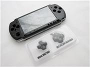PSP 3000 Complete Housing Shell Case Black Without Brand (NEUTRAL)