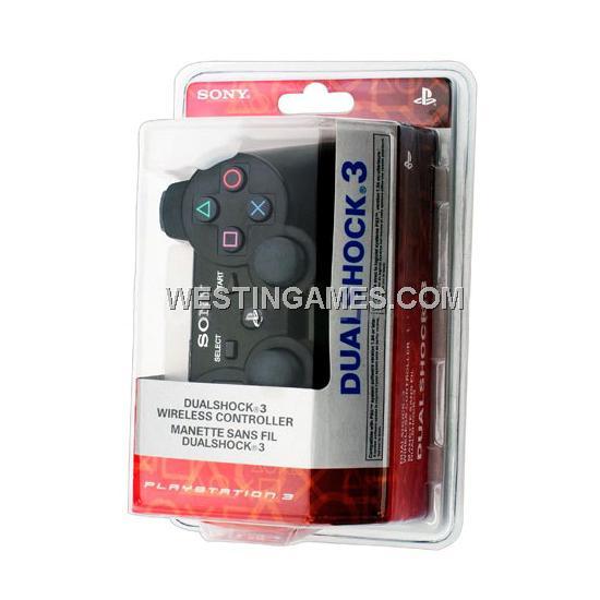 DualShock 3 Wireless Bluetooth SIXAXIS Controller Black for PS3