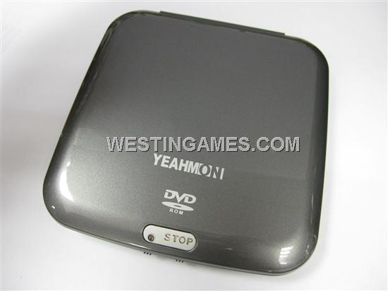 Wii 8X External Slim DVD-ROM Drive Grey