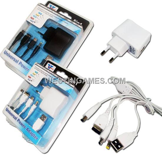 NDSi/USB 5in1 ac adapter Europen Version (2 clors)