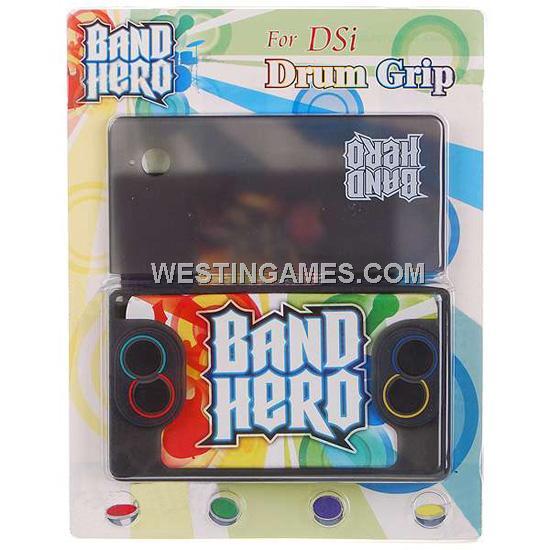 Band Hero Silicone Drum Grip with Back Cover for DSi (Grey)