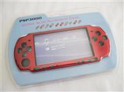 Protective Aluminum Case Red for PSP 3000