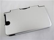 Protective Plastic Case with Aluminum Cover for NDSi LL/XL Silver 02
