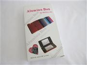 Protective Plastic Case with Aluminum Cover and Cartoon Red for NDSi LL/XL 04