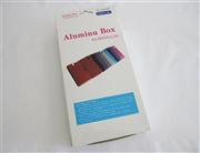 Protective Plastic Case with Aluminum Cover and Cartoon Red for NDSi LL/XL 05