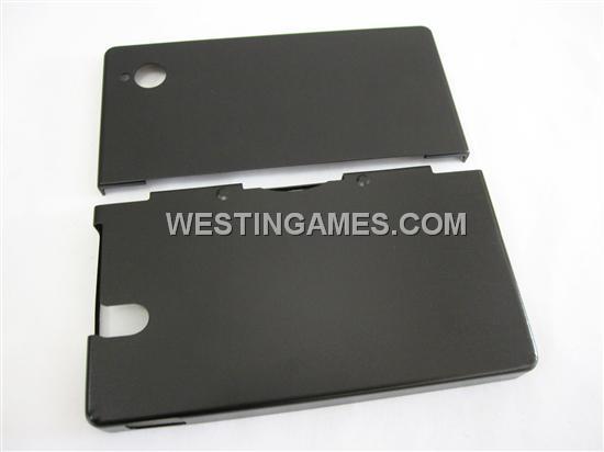 Protective Aluminum Case with Inner Cloth for NDSi/DSi Black