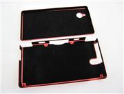 Protective Aluminum Case with Inner Cloth for NDSi/DSi Red 02