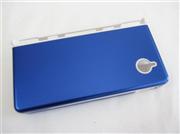 Protective Plastic Case with Aluminum Cover for NDSi/DSi Blue 02