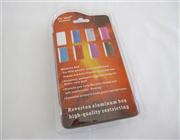 Protective Plastic Case with Aluminum Cover for NDSi/DSi Blue 05