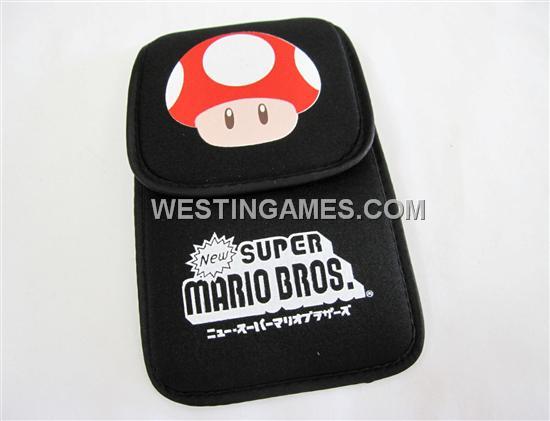 Cartoon Game Theme Soft Cotton Bag for NDSi/DSi/PSP Console