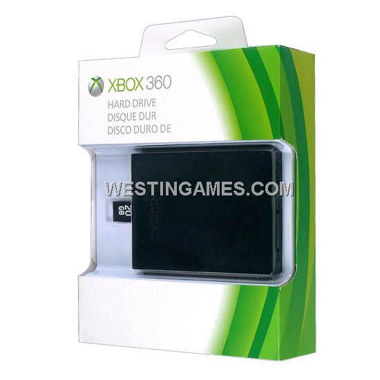 New 20GB Hard Disk Drive HDD for Microsoft XBOX 360 Slim (OEM)