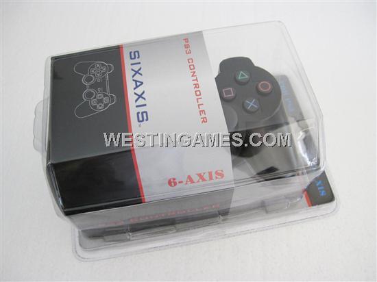 2.4GHz RF Wireless DualShock Game Controller with USB Receiver for PS3 (USB Rechargeable)