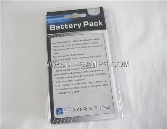 PSP1000 3600mAH 3.6v Battery pack 02