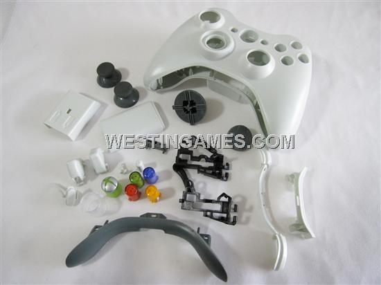 Full Replacement Housing Shell Case White for XBOX360 Wired Controller