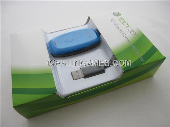 PC Wireless Gaming Receiver Blue for XBOX 360 Slim