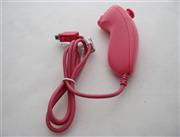 Wireless Remote and Nunchuck Controller Pink without Packing for WII (NEUTRAL) 04