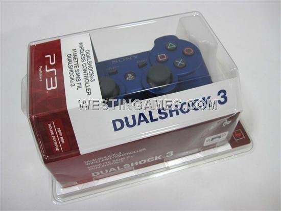 Dual Shock DualShock 3 Wireless Bluetooth SIXAXIS Controller Blue for All PS3 (New)