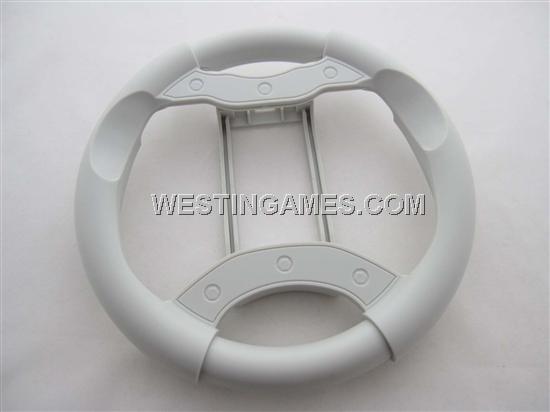 Racing Wheel White for XBOX 360 Slim Wireless Controller