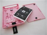 Internal Hard Drive HDD Housing Shell Case DIY Clip and Lock Pink for XBOX360 SLIM (OEM) 03