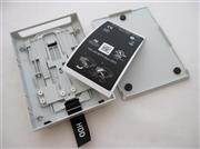 Internal Hard Drive HDD Housing Shell Case DIY Clip and Lock Greyish White for XBOX360 SLIM (OEM) 03
