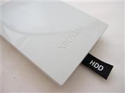 Internal Hard Drive HDD Housing Shell Case DIY Clip and Lock Greyish White for XBOX360 SLIM (OEM) 04